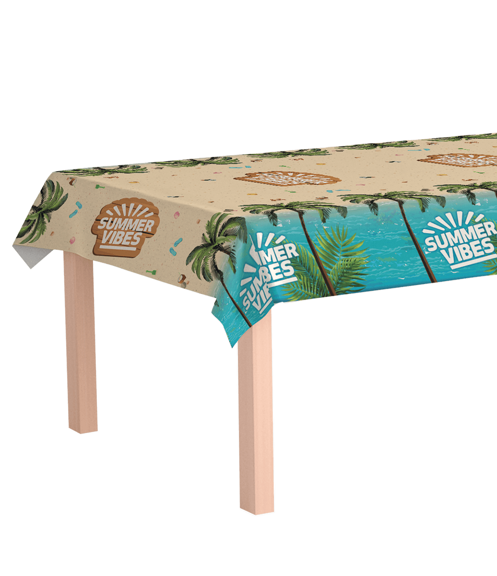 Gekleurde Tafelkleed Summer Vibes 2,74m