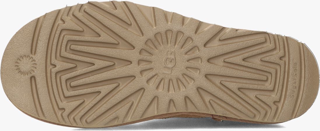 UGG camel ugg vachtlaarzen classic mini bailey zip