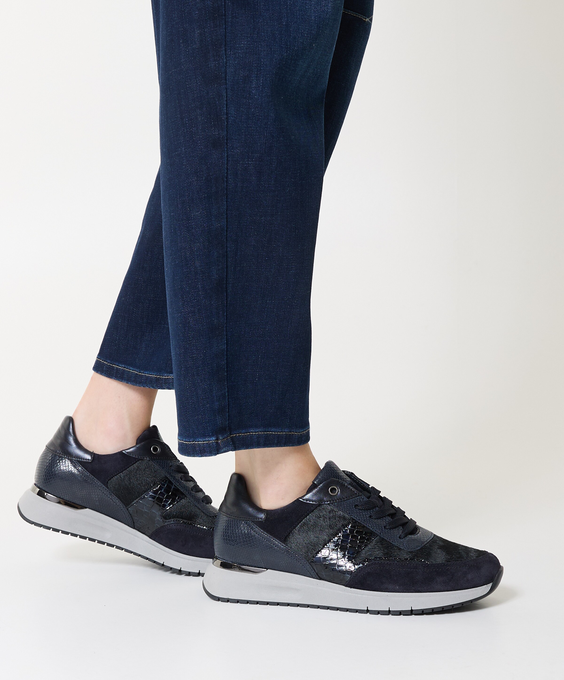 Gabor dames sneakers blauw