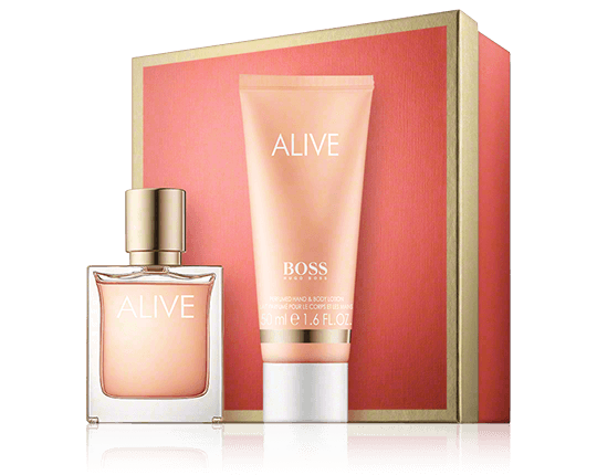 Hugo Boss Alive Set mit Body Lotion 30ml-50ml