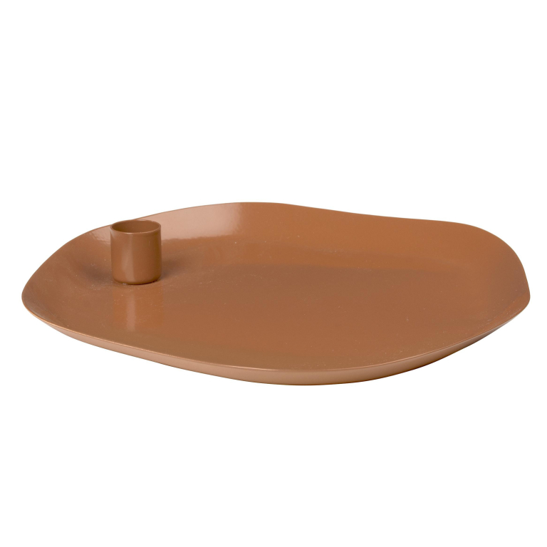 Broste Copenhagen Mie kandelaar Caramel Brown