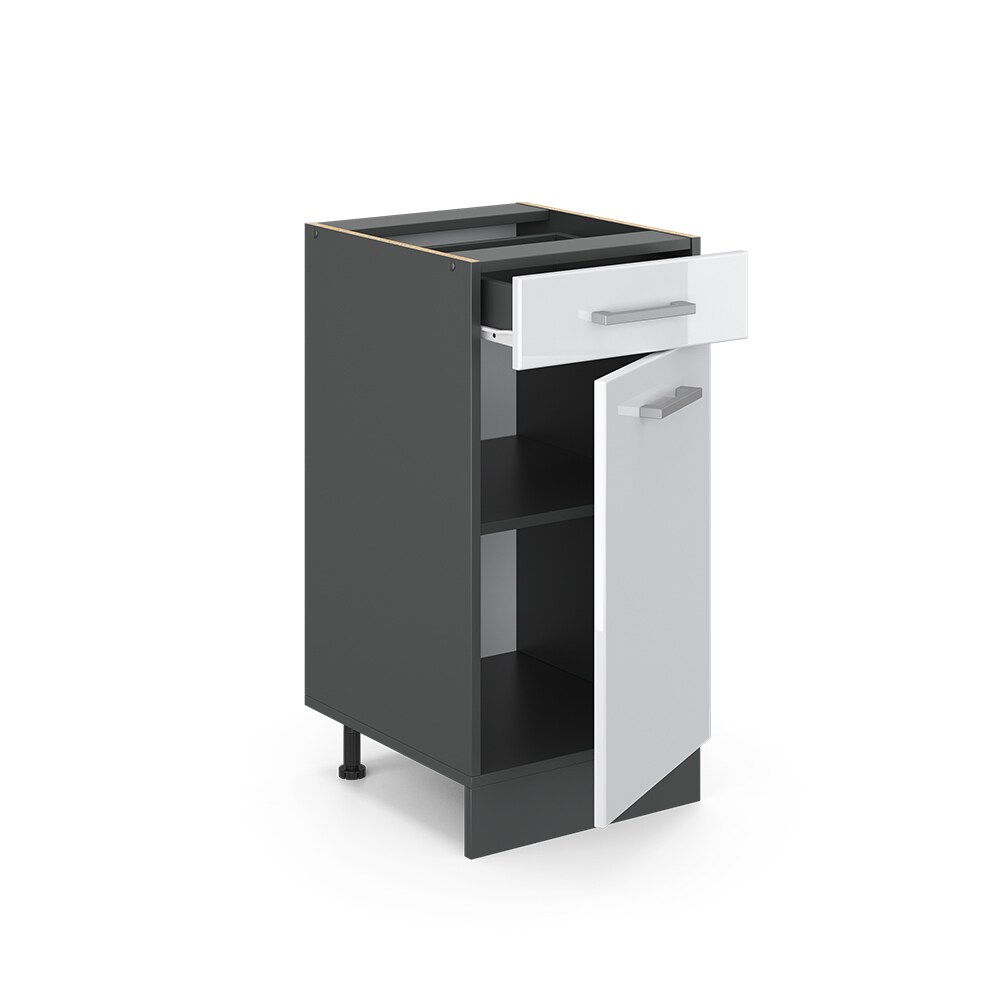 VICCO Küchenschrank Unterschrank Schubunterschrank 40 cm R-Line Anthrazit