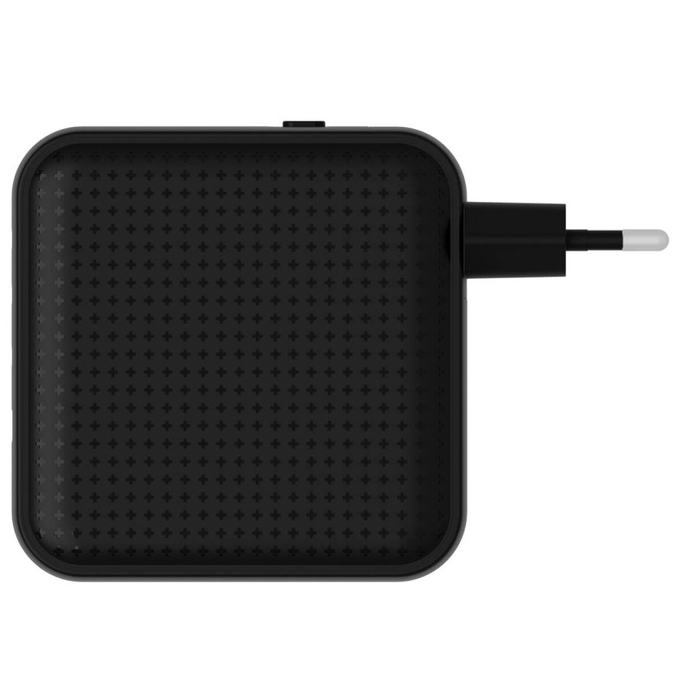 Hyper - HyperJuice - 100W USB-C GaN Rejse Oplader (3C+1A) - Sort