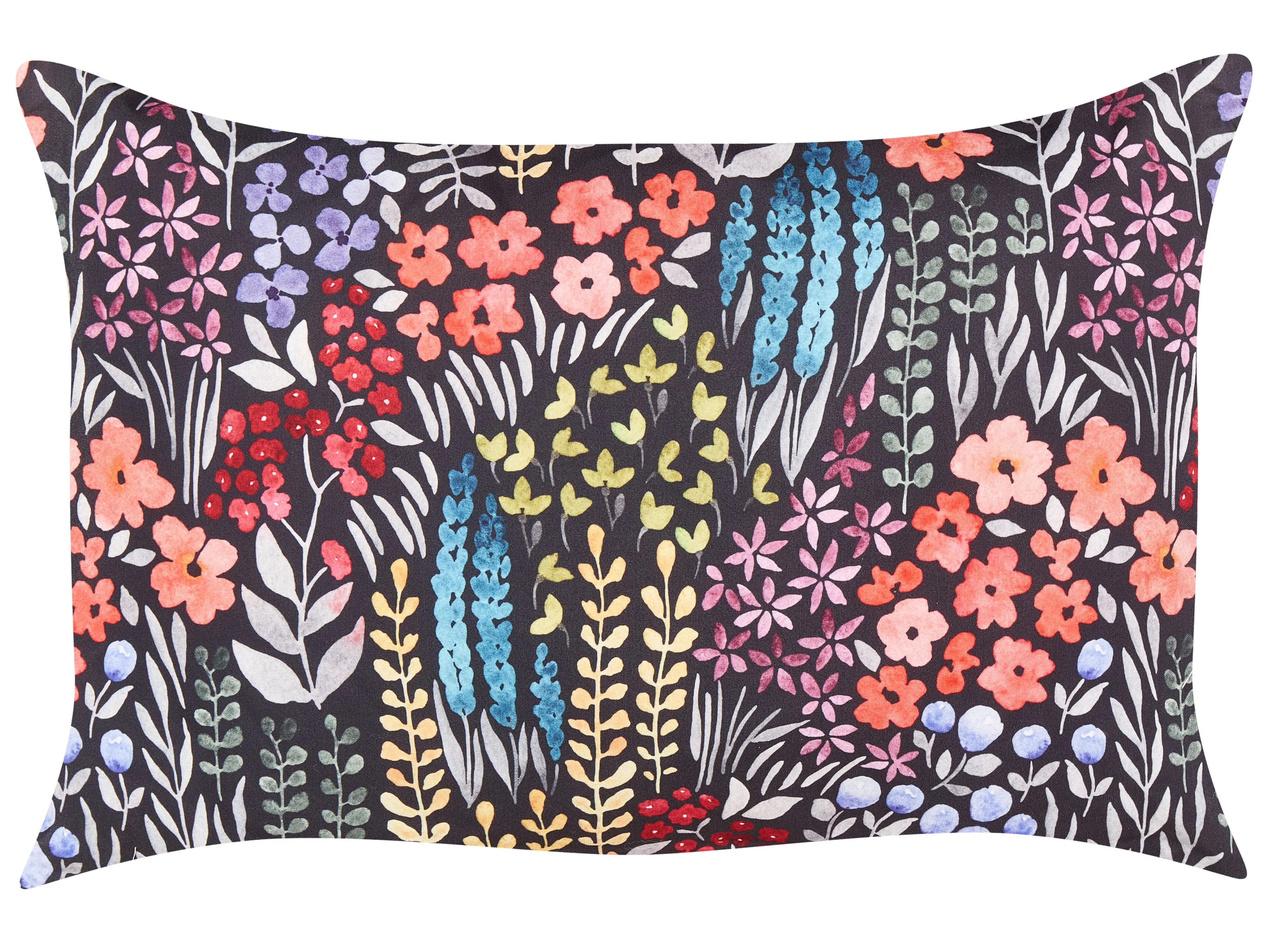 Set van 2 tuinkussens CASTELARO bloempatroon 40 x 60 cm Meerkleurig