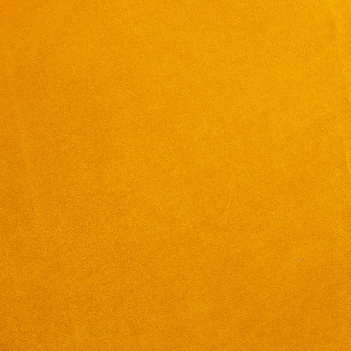 TABOURET APPOINT VELOURS ARTY OCRE