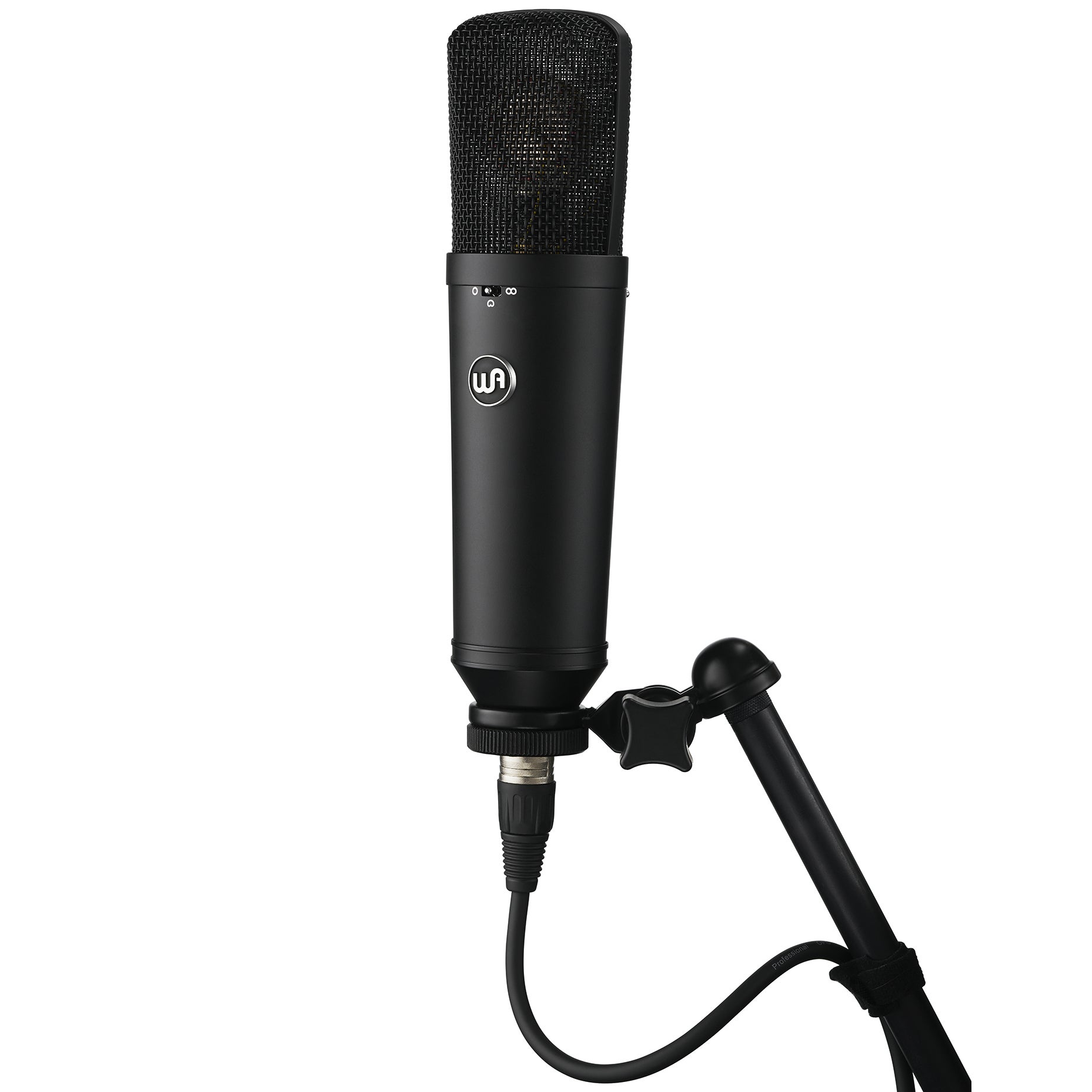 Warm Audio WA-87 R2 Black grootmembraan condensatormicrofoon