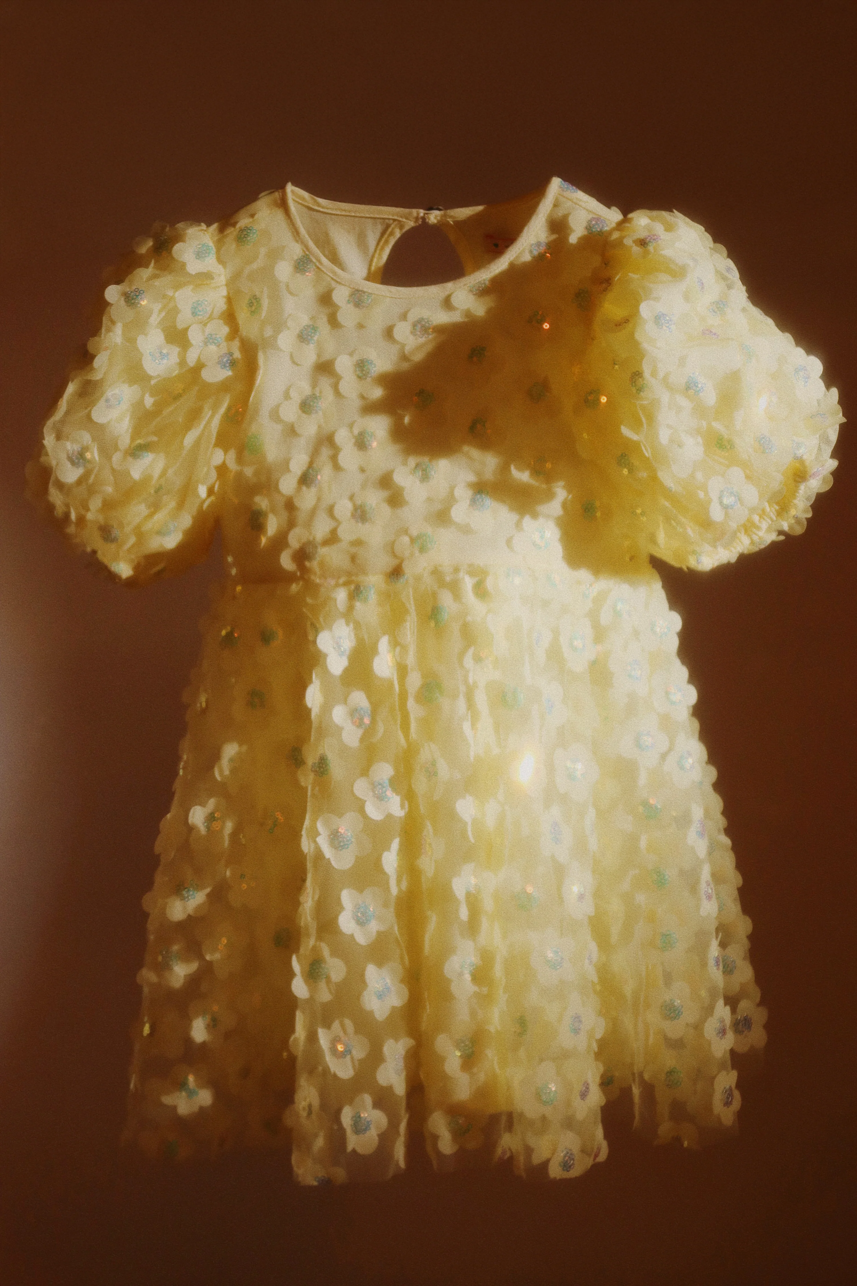 Sally kjole - fairy butter flower - 2Y
