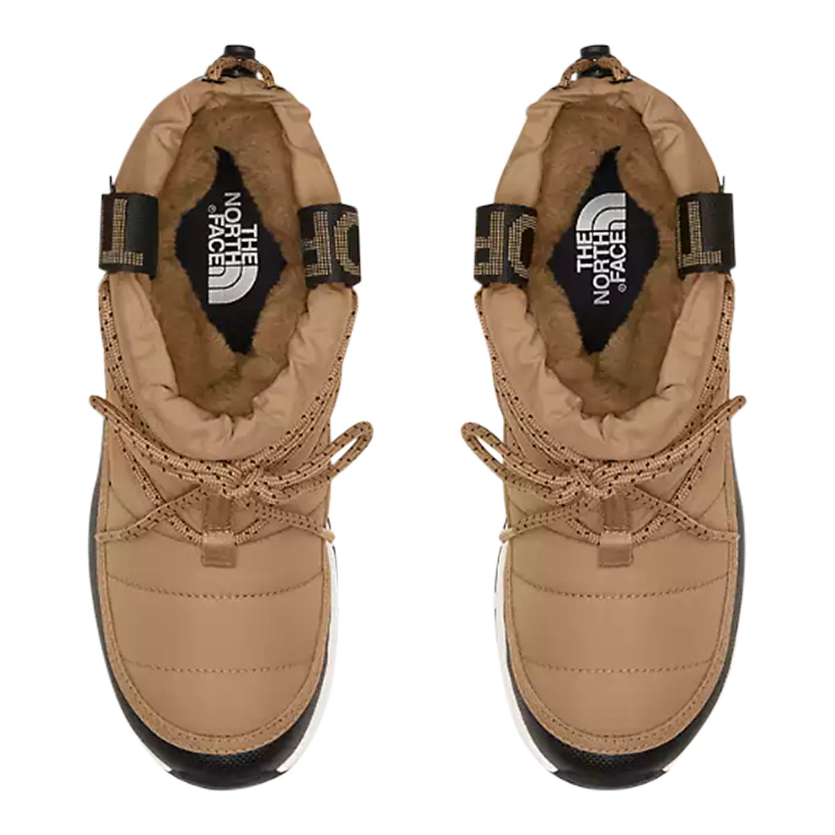 THE NORTH FACE-Termoball_wp-Bottines d'hiver - Talon plat - Marron Clair