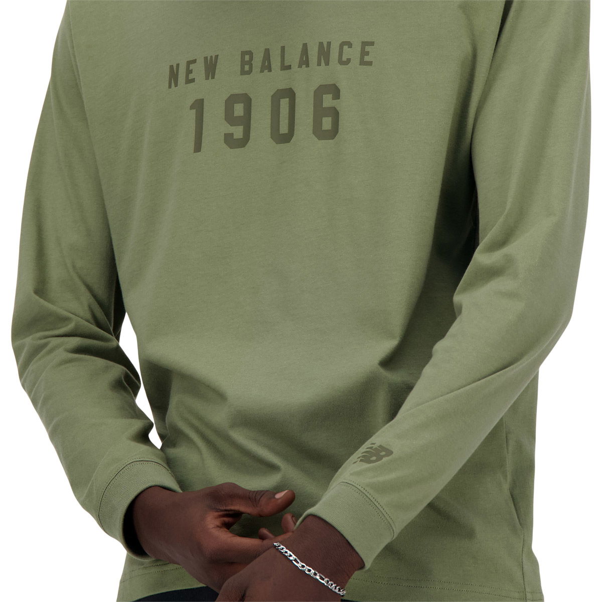 New Balance Graphic Langærmet T-shirt Herre