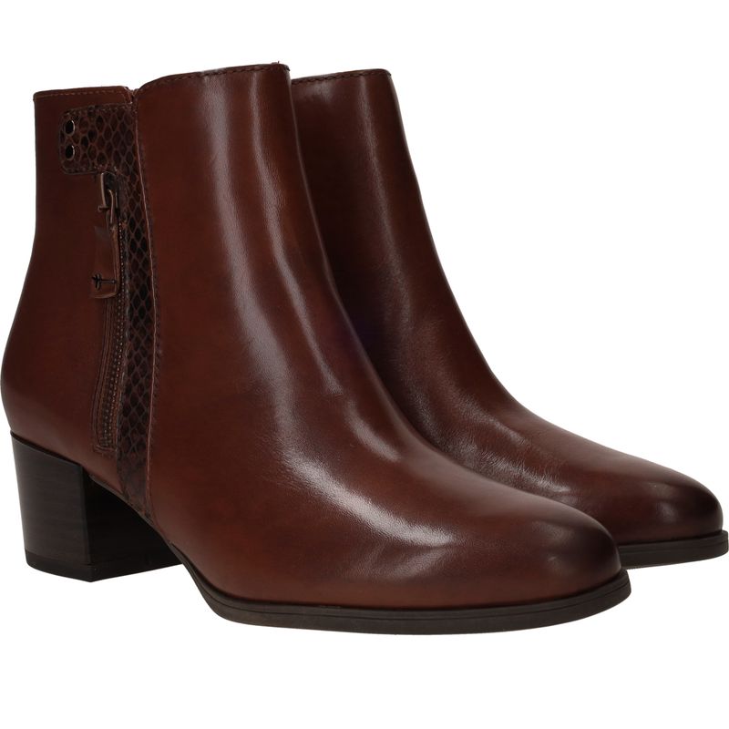 Tamaris Enkellaarsjes Bruin Dames