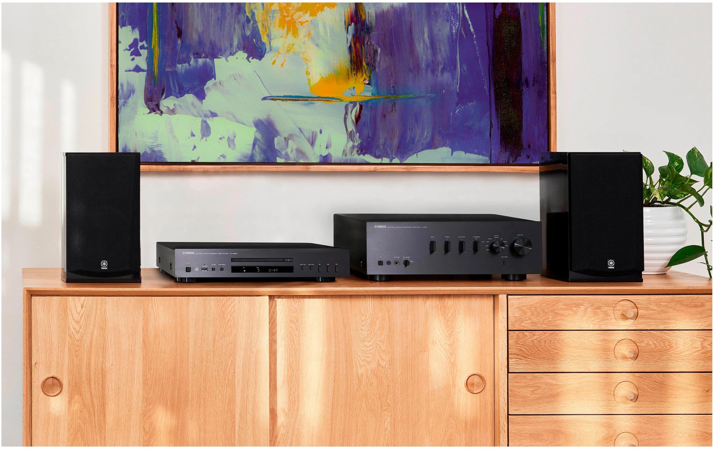 CD-Player CD-S303 Schwarz<br>CD-Player mit Pure Direct und Intelligent Digital Servo