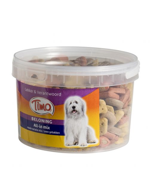 Timo Koekjes All-In Mix Emmer - Hondensnacks - Mix 1.3 kg
