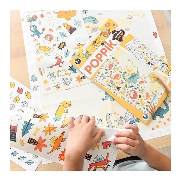 POPPIK Sticker Kreativ Poster Dinosaurier