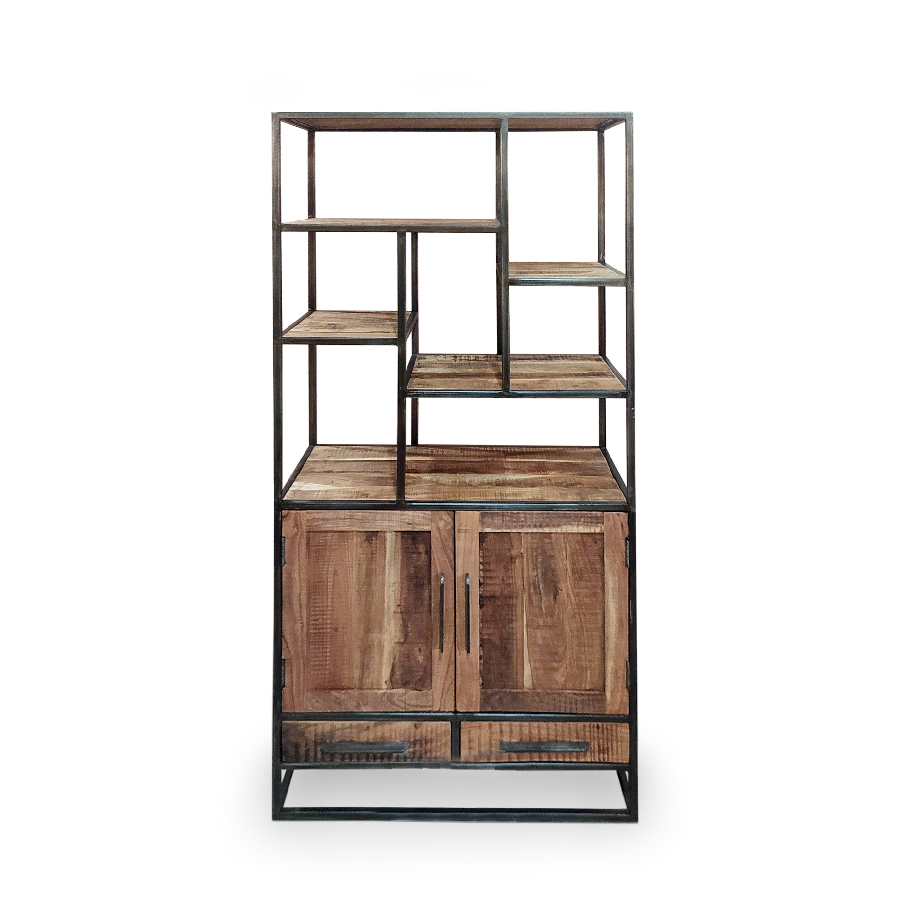 Regalschrank 'Sveg', H 200 cm, B 90 cm, L 40 cm von fischer's lagerhaus