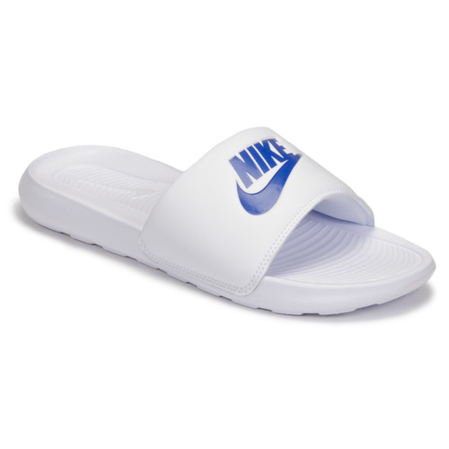 Nike - NIKE VICTORI ONE SLIDE - Blanc / Bleu