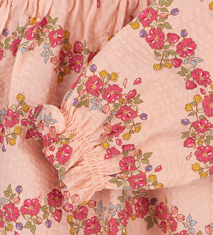Konges Sløjd Bodykleid L/æ - Bella Frill - Flora Pink