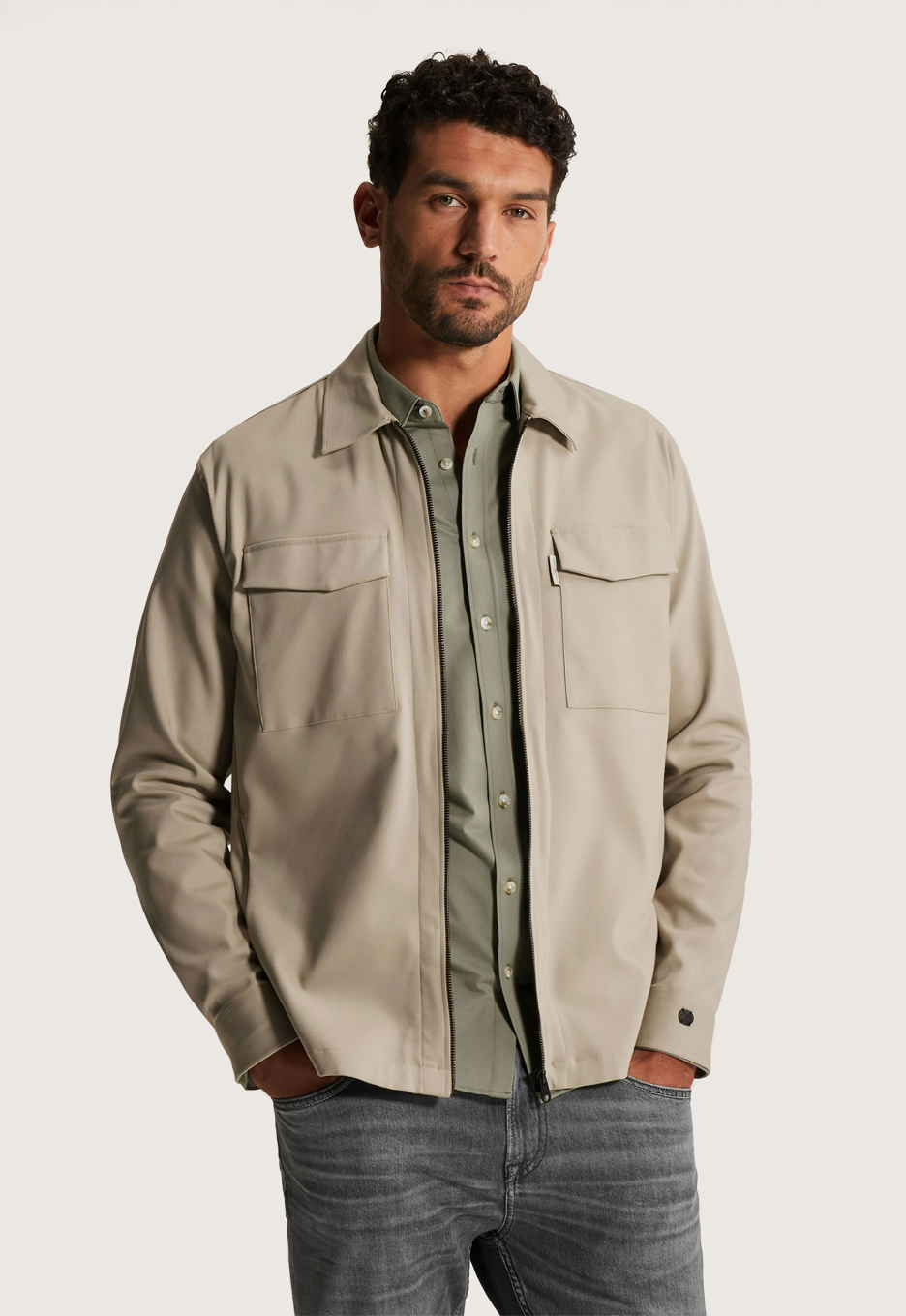 Cast Iron Tech Stretch Overshirt