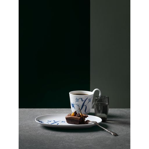 Royal Copenhagen Alfabet Tallerken, S, Ø23 cm