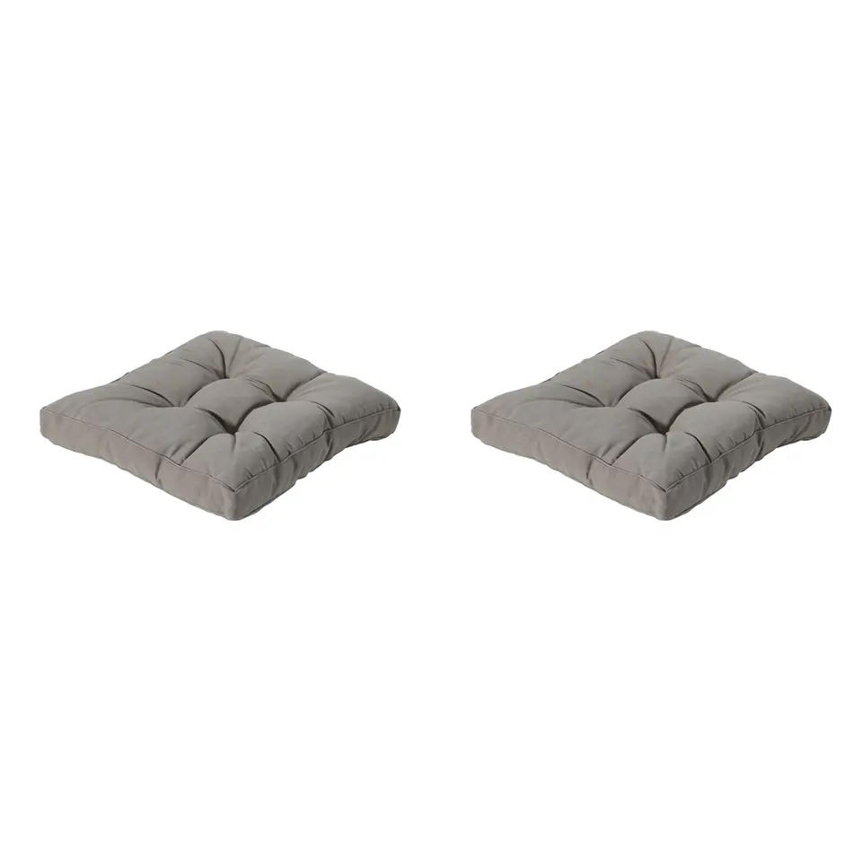 Madison - Florance Zitkussen Rib liver - Ca. 60x60 cm - Set van 2