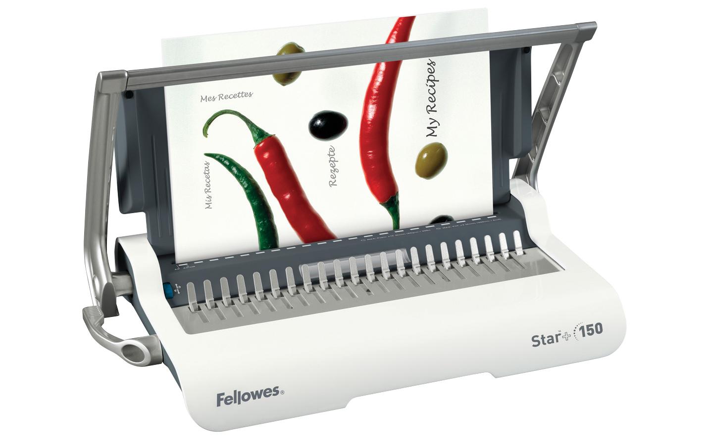 Bindegerät Star + 150 SeitenManuelles Stanz- und Bindegerät