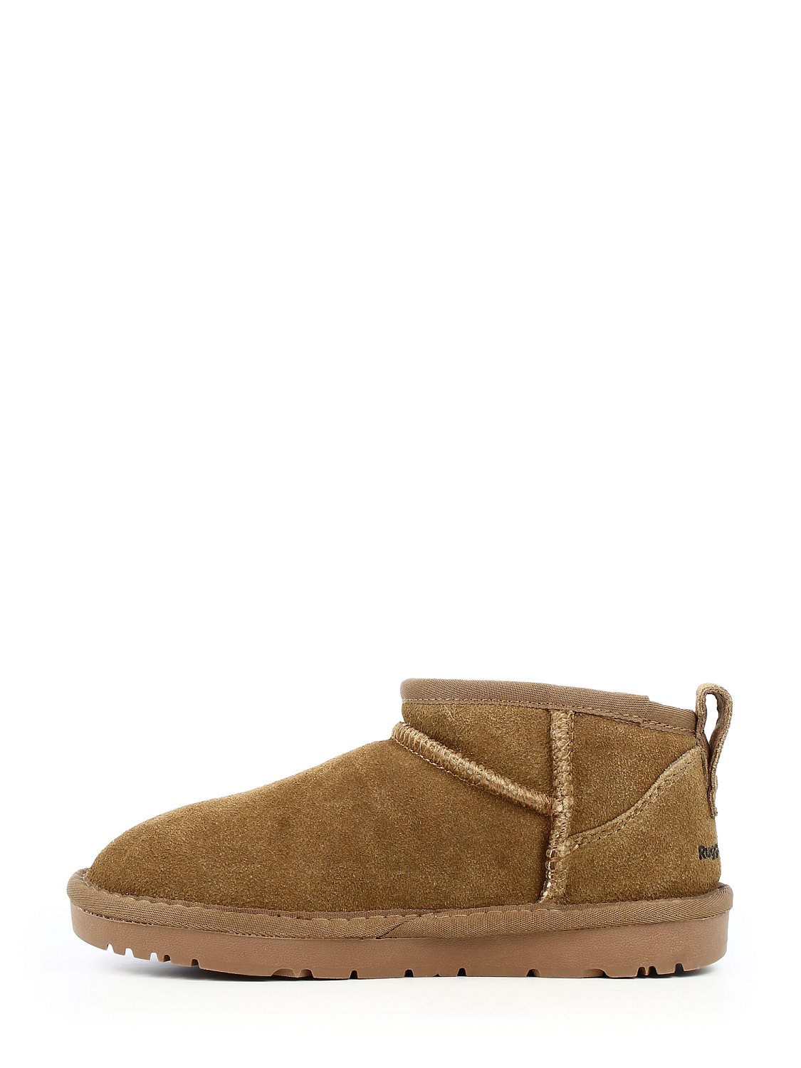 Rugged Gear Kids chestnut low suede water resistant