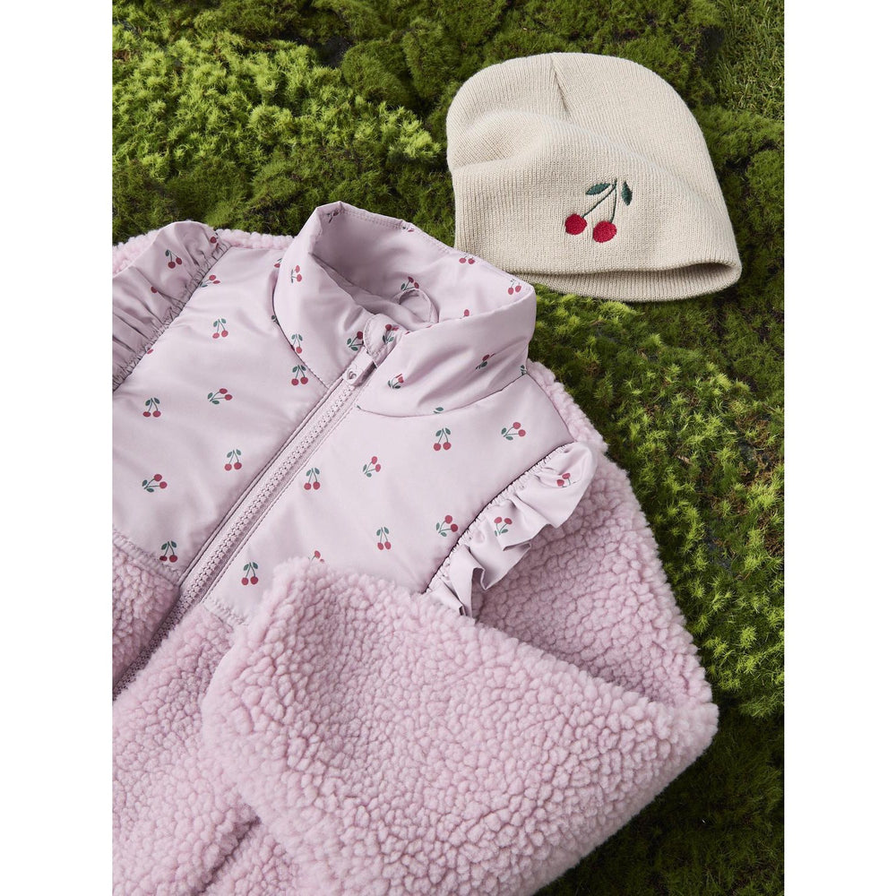 Køb Name It Keepsake Lilac Nmfminna Bamse Jakke