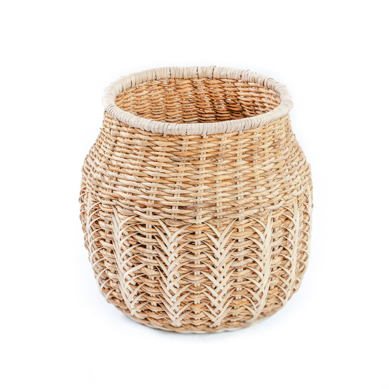 Bazar Bizar Panier Luziru naturel - D.52xH.45 cm