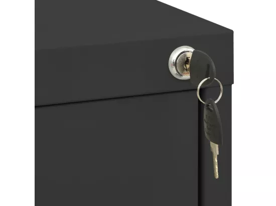 Classeur Anthracite 46x62x72,5 cm Acier