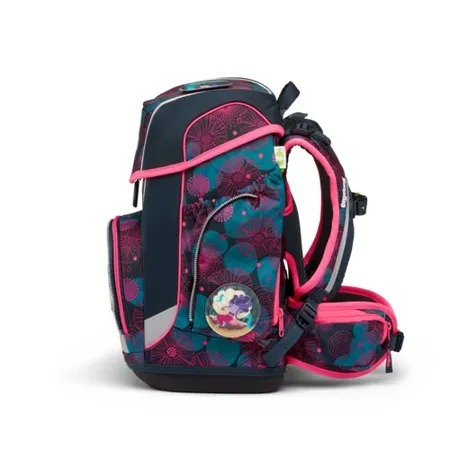 ergobag CUBO Schulrucksack-Set KorallBär, 5-teilig