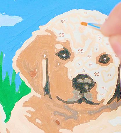 Ravensburger CreArt Males?t - Cute Puppies