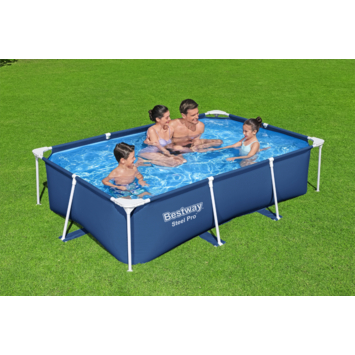 Bestway Steel Pro zwembad rechthoek blauw 259 x 170 x 61 cm