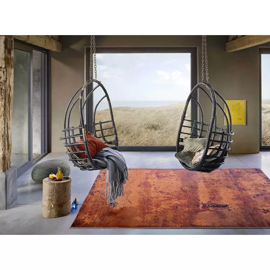 Wecon home Kurzflorteppich Radiate rost