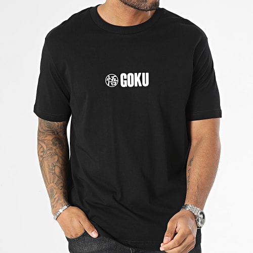 Tee Shirt Oversize Large Goku Noir