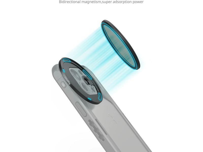Smallrig Aufsteckbarer CPL-Filter (67 mm) mit M-Mount-Adapt Für mobile Filmemacher