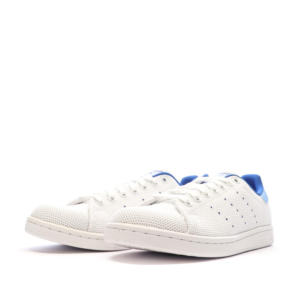 Adidas Baskets Blanches/Bleu Homme Adidas Stan Smith ID3115
