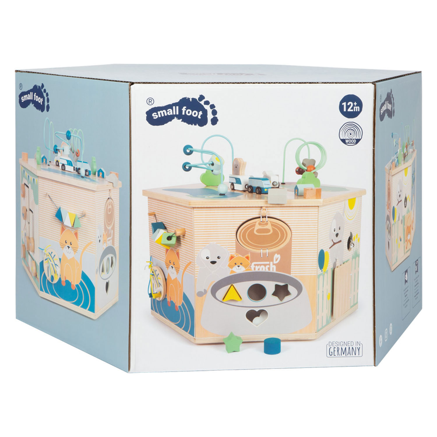 Small Foot-XXL Activiteitenkubus Dieren