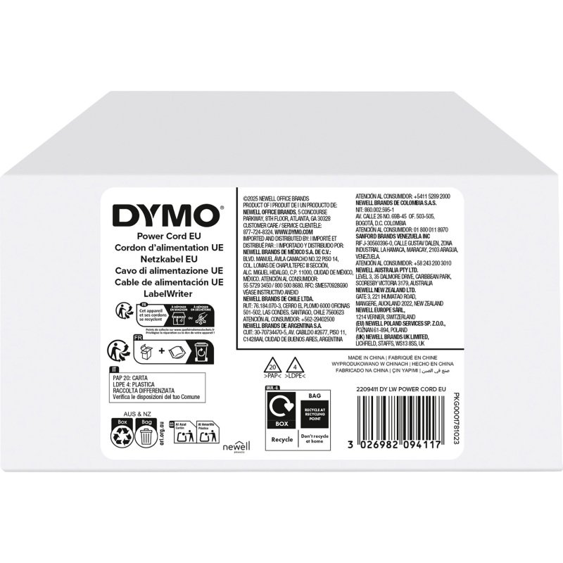 Adaptateur d’alimentation DYMO LabelWriter