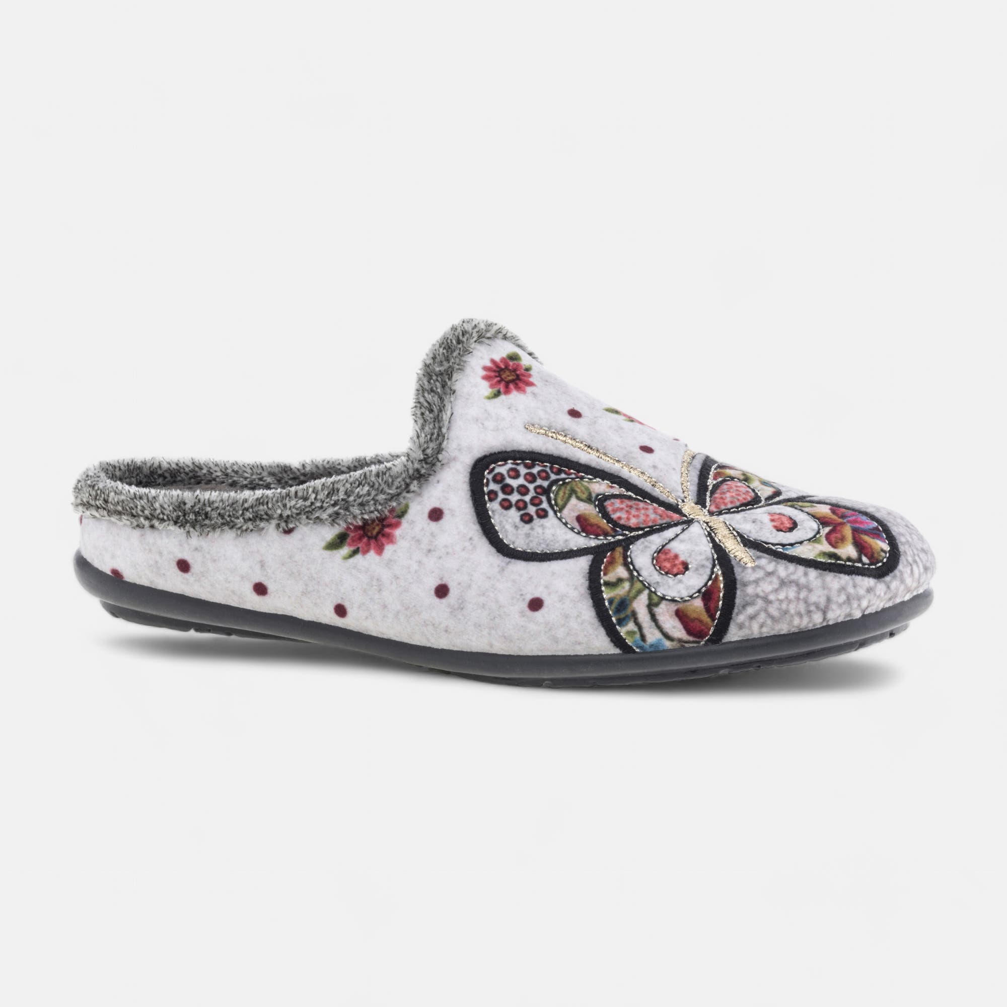 Pantoufles mules Femme beige