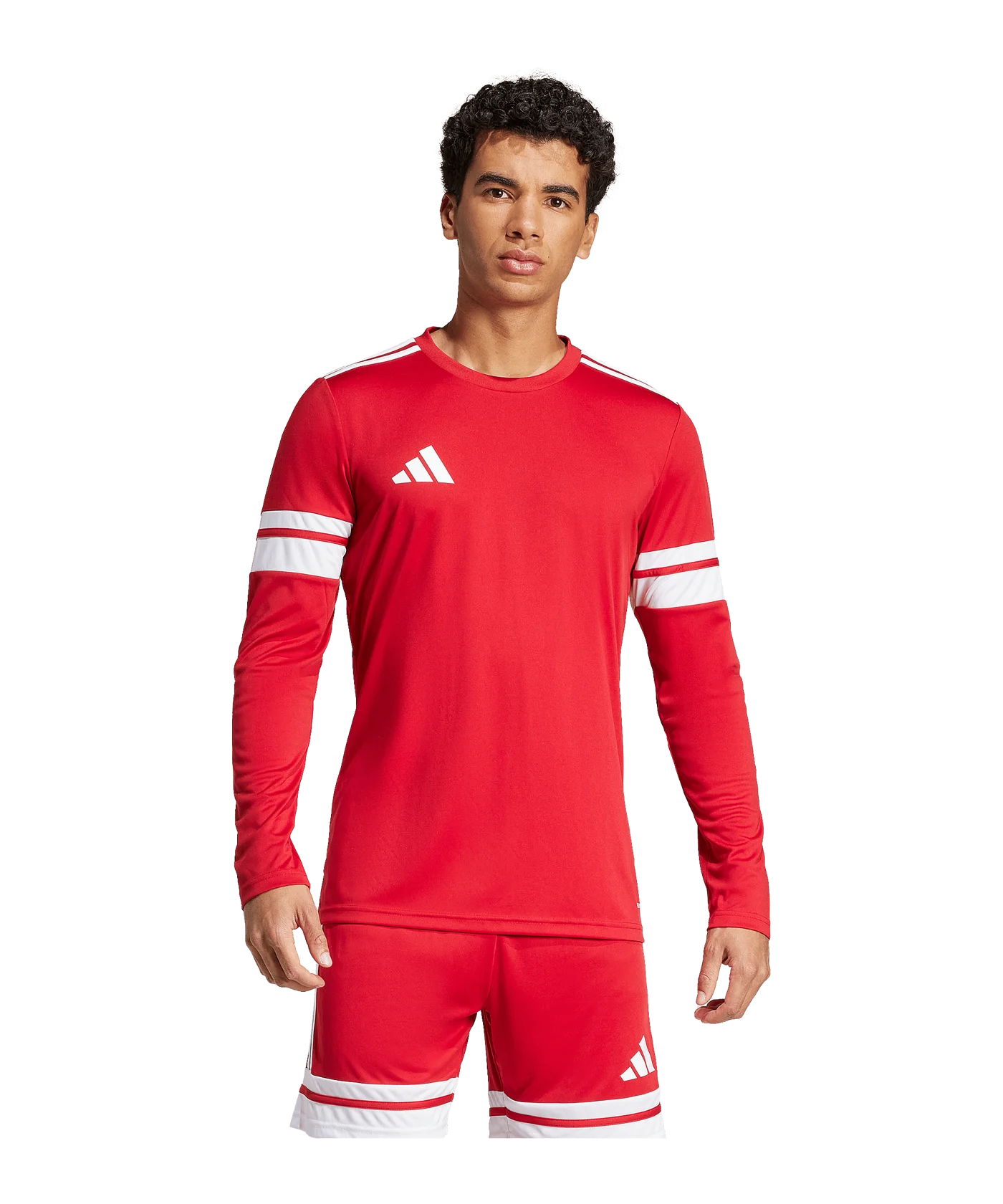 adidas Squadra 25 Trikot Langarm Rot