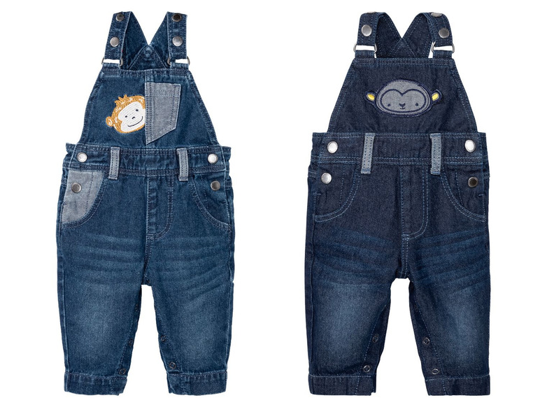 Jeanssalopette voor baby's, katoen