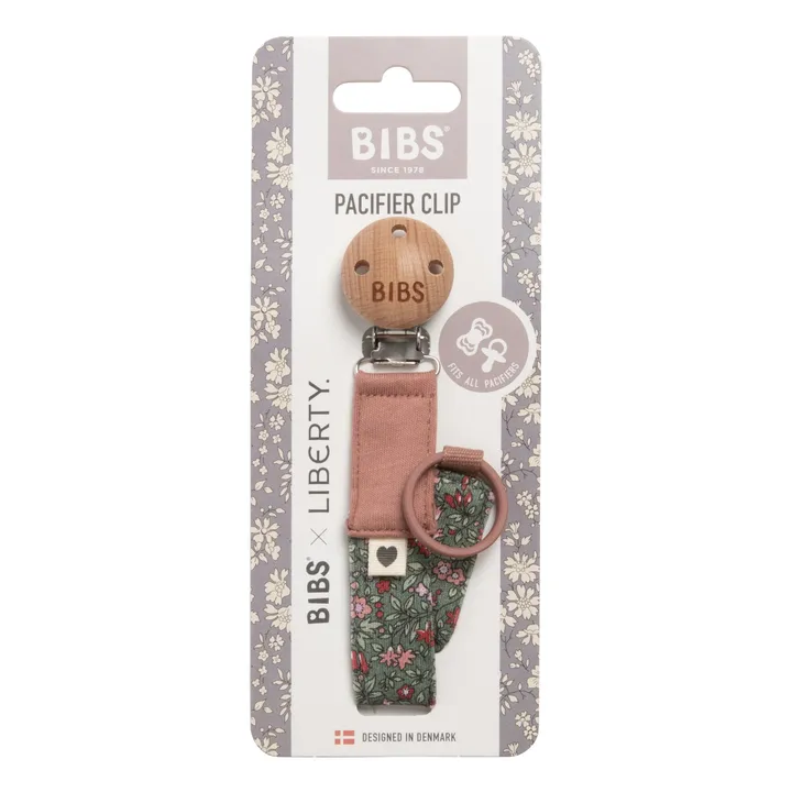 Bibs Attache tétine - Bibs x Liberty | Terracotta