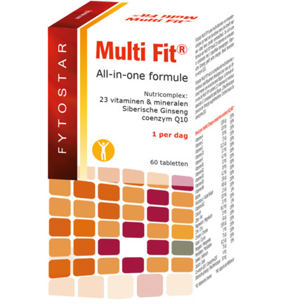 Fytostar Multi fit multivitamine (60 tabletten)