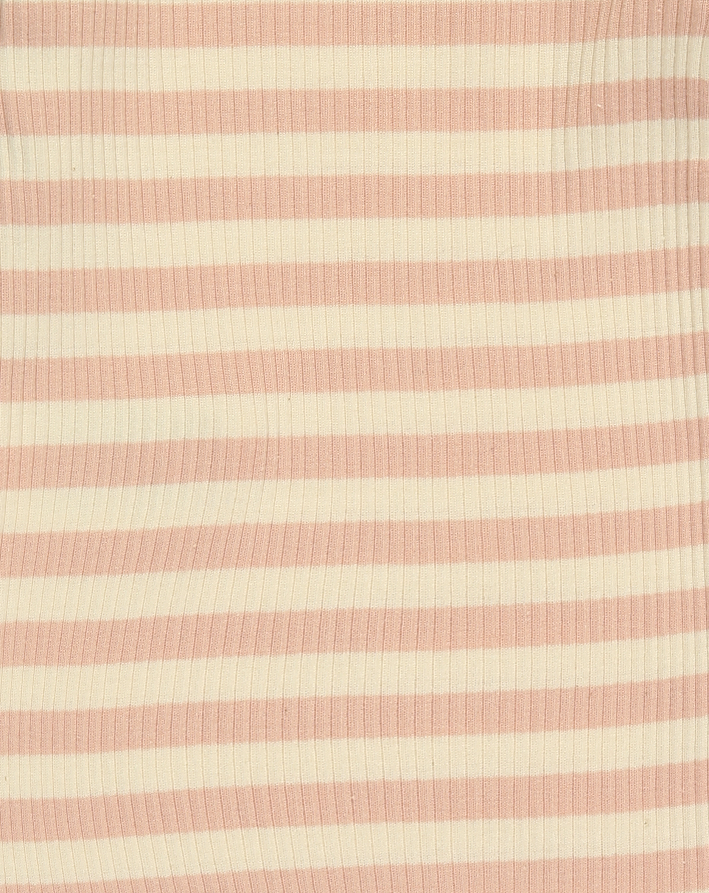 Langarmbody RIB STRIPE in rose/offwhite