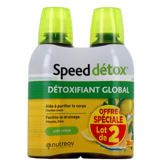 Nutreov Speed détox : détoxifiant global - Elimination des toxines