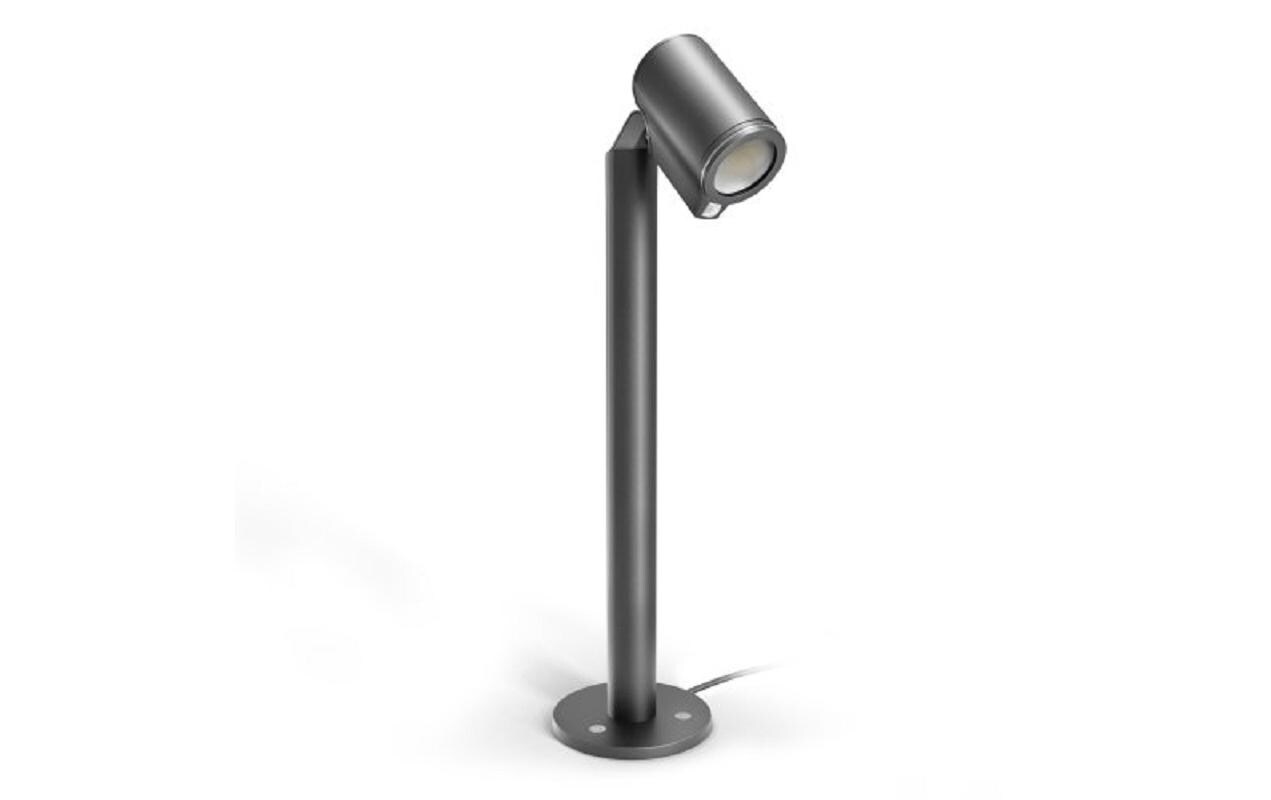 Wegeleuchte LED Spot Way Connect, GU10, 8 W, 3000 K<br>Bodenstrahler mit schwenkbarem Strahler Köpf und Bewegungssensor