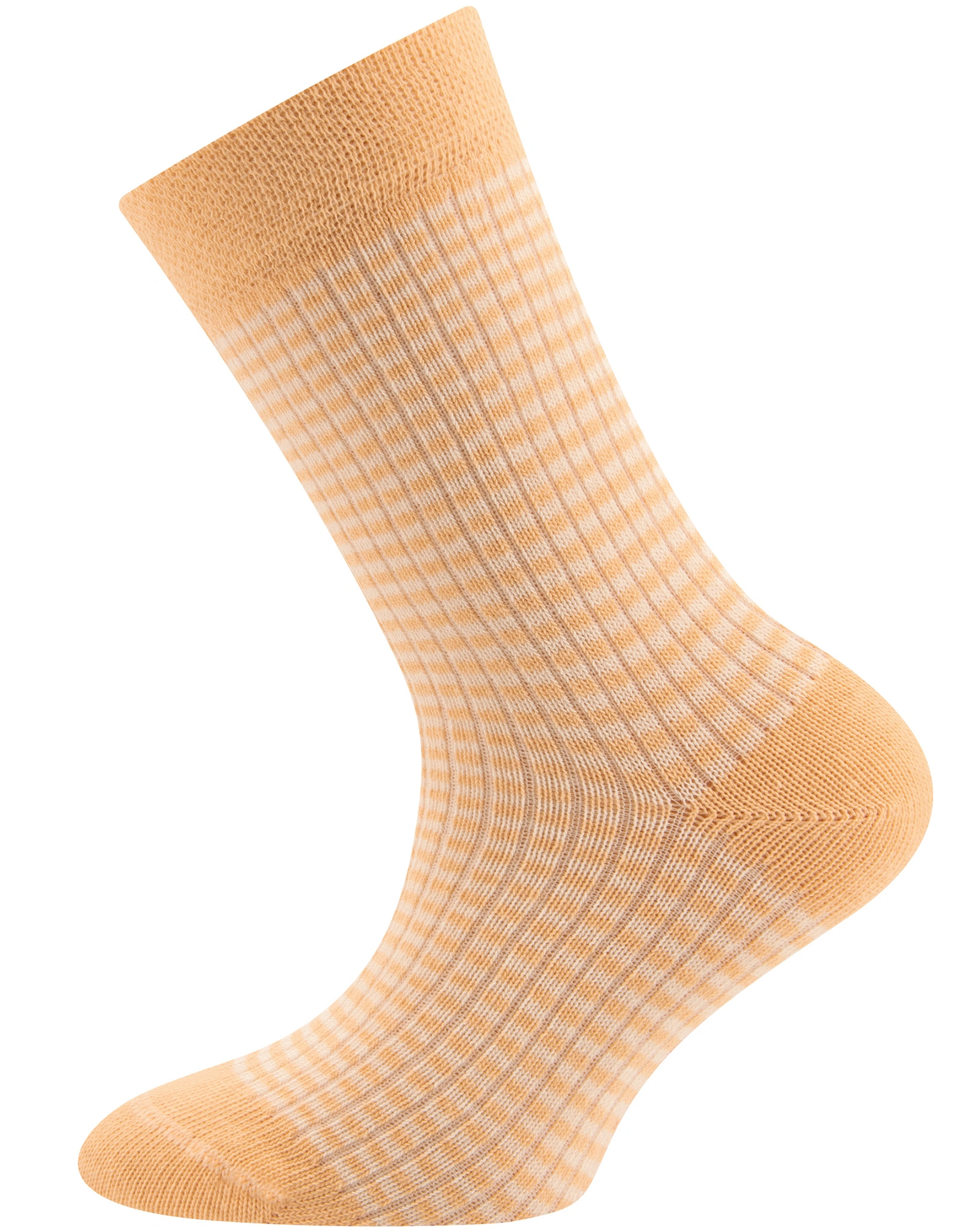 Socken RINGEL/LEOPARD 6er Pack in kupfer/olive