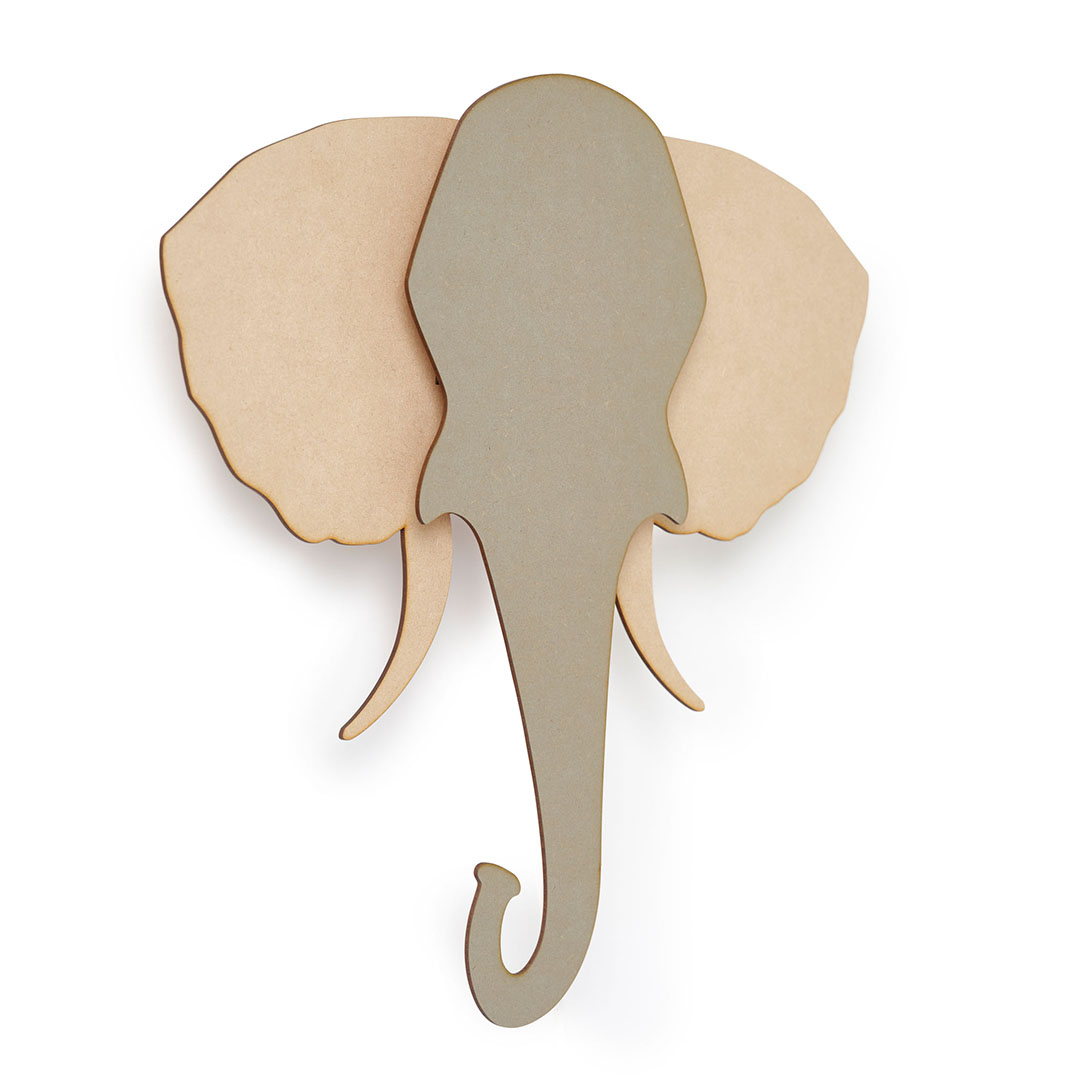 Olifant - Dieren wandlamp