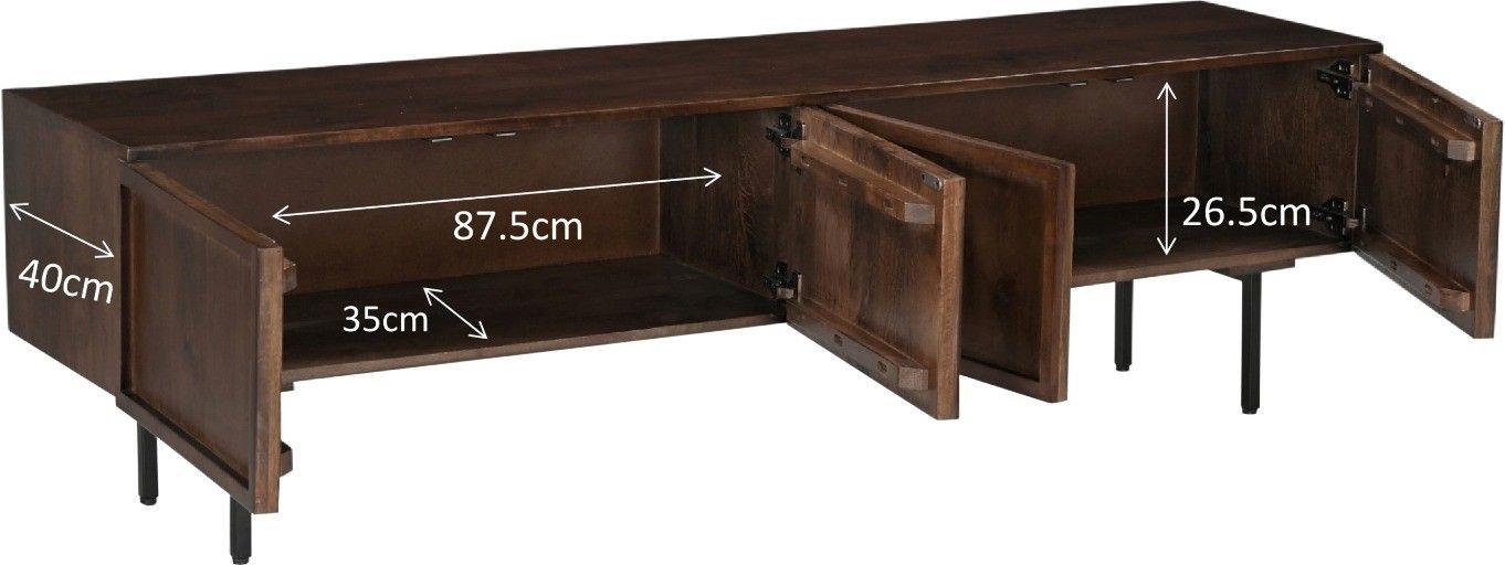 Dressoir Elan B180 x D40 x H50 cm