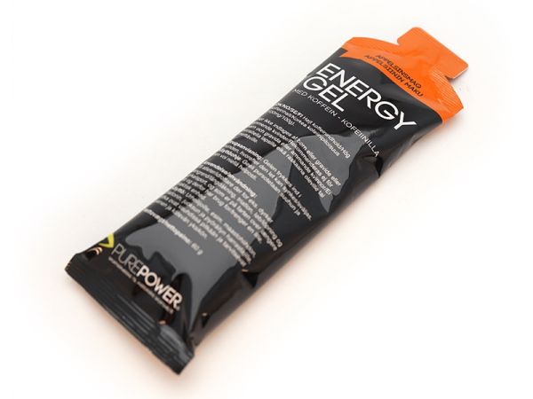 PurePower Caffeine Energy Gel, Appelsin