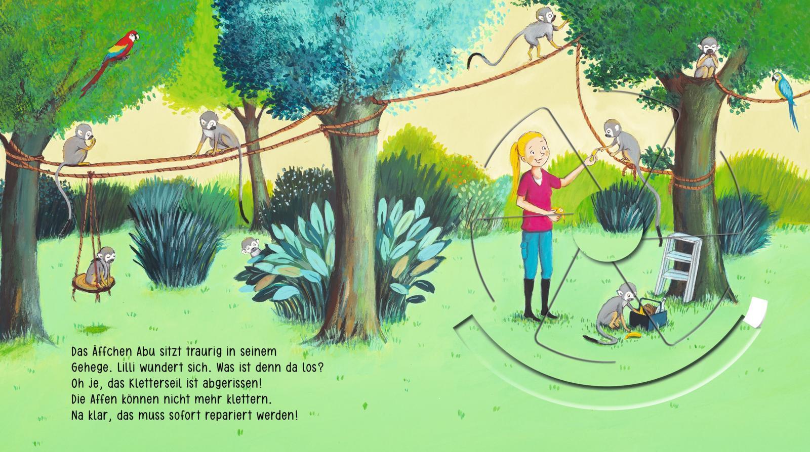 Dreh hin - Dreh her: Hilf mit im Zoo!
